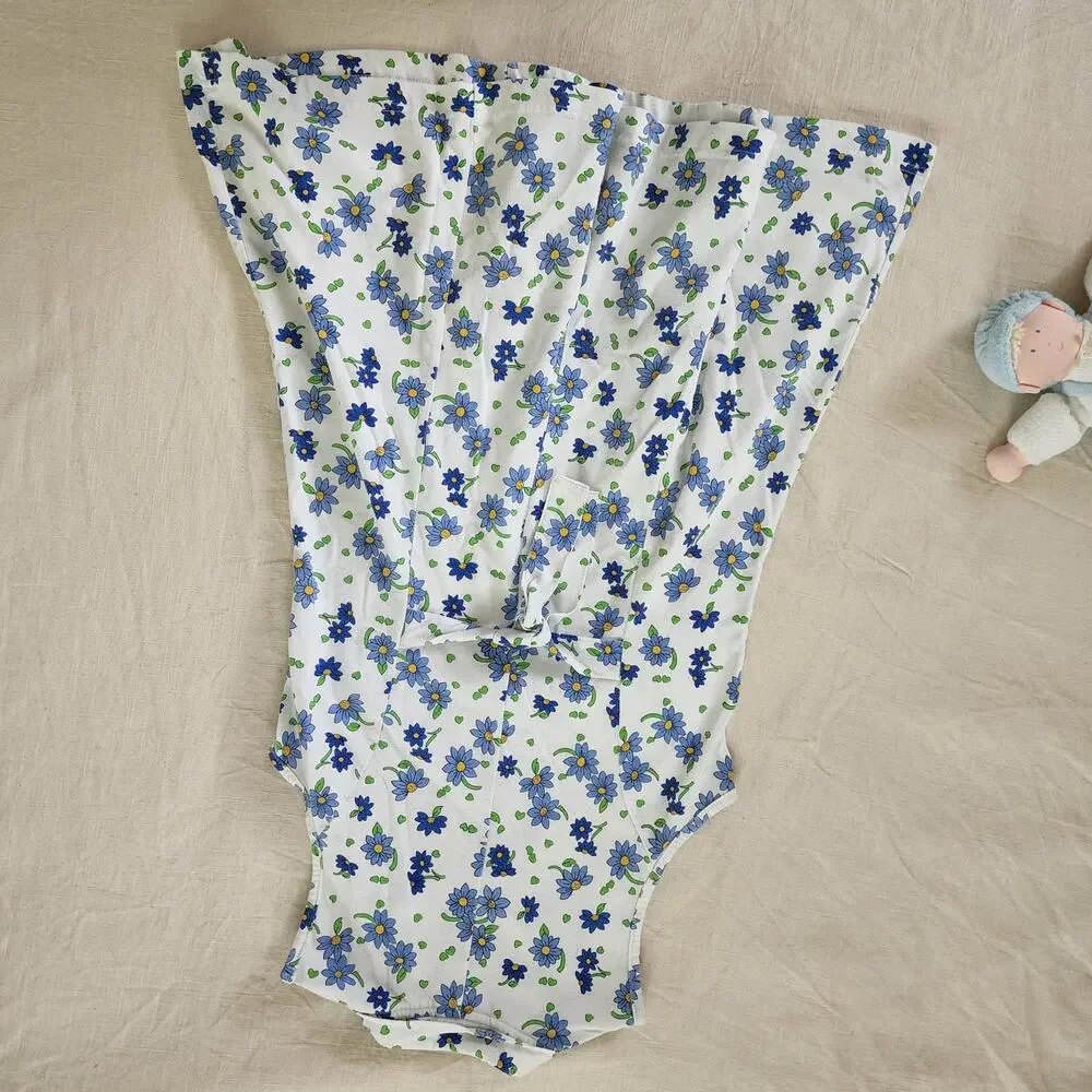 Vintage Floral Romper kids 12/14